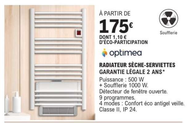 Radiateur Sèche-Serviettes Optimea
