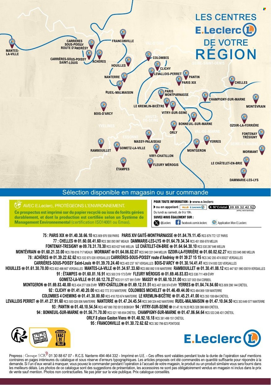 Catalogue E.Leclerc. Page 100