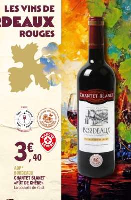 CHANTET BLANET «FÛT DE CHÊNE»