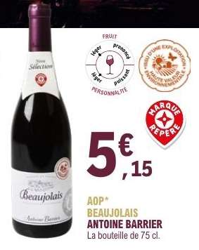 AOP Beaujolais Antoine Barrier