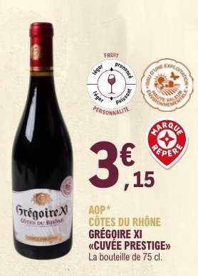 Grégoire XI «Cuvée Prestige»