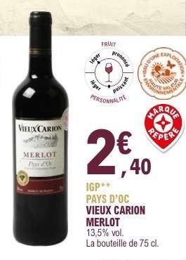 Vieux Carion Merlot