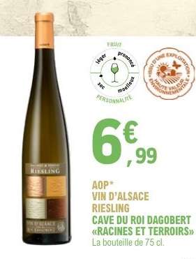 AOP VIN D'ALSACE RIESLING