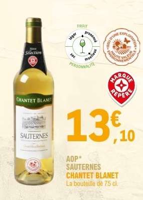 CHANTET BLANET Sauternes