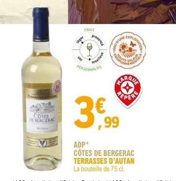 Côtes de Bergerac 'Terrasses d'Autan'