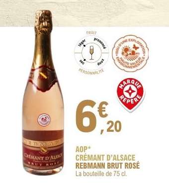 Crémant d'Alsace Rebmann Brut Rosé
