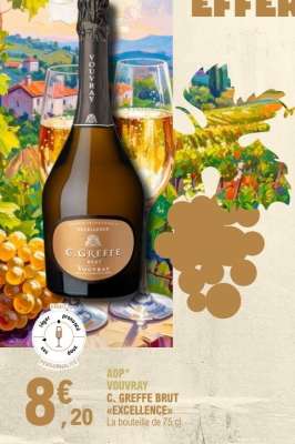 AOP VOUVRAY C. GREFFE BRUT «EXCELLENCE»