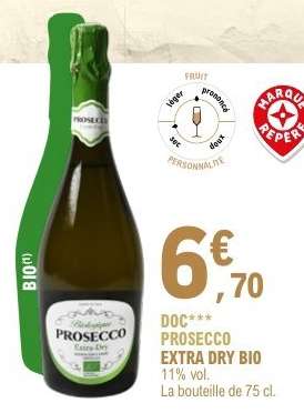 DOC*** PROSECCO EXTRA DRY BIO