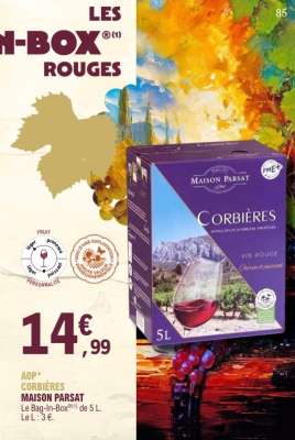 AOP* CORBIÈRES MAISON PARSAT