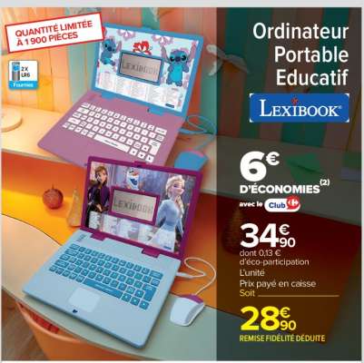 Ordinateur Portable Educatif