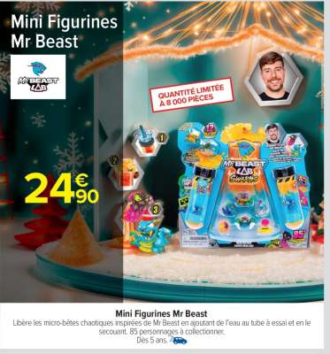 Mini Figurines Mr Beast