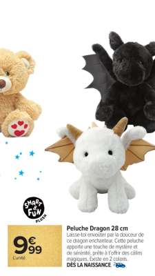 Peluche Dragon 28 cm