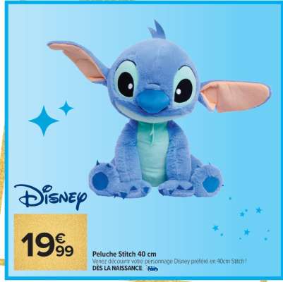 Peluche Stitch 40 cm