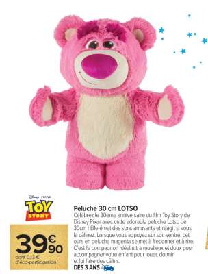 Peluche 30 cm LOTSO