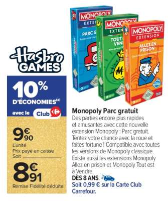 Monopoly Parc gratuit