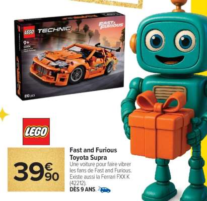 LEGO Fast and Furious Toyota Supra