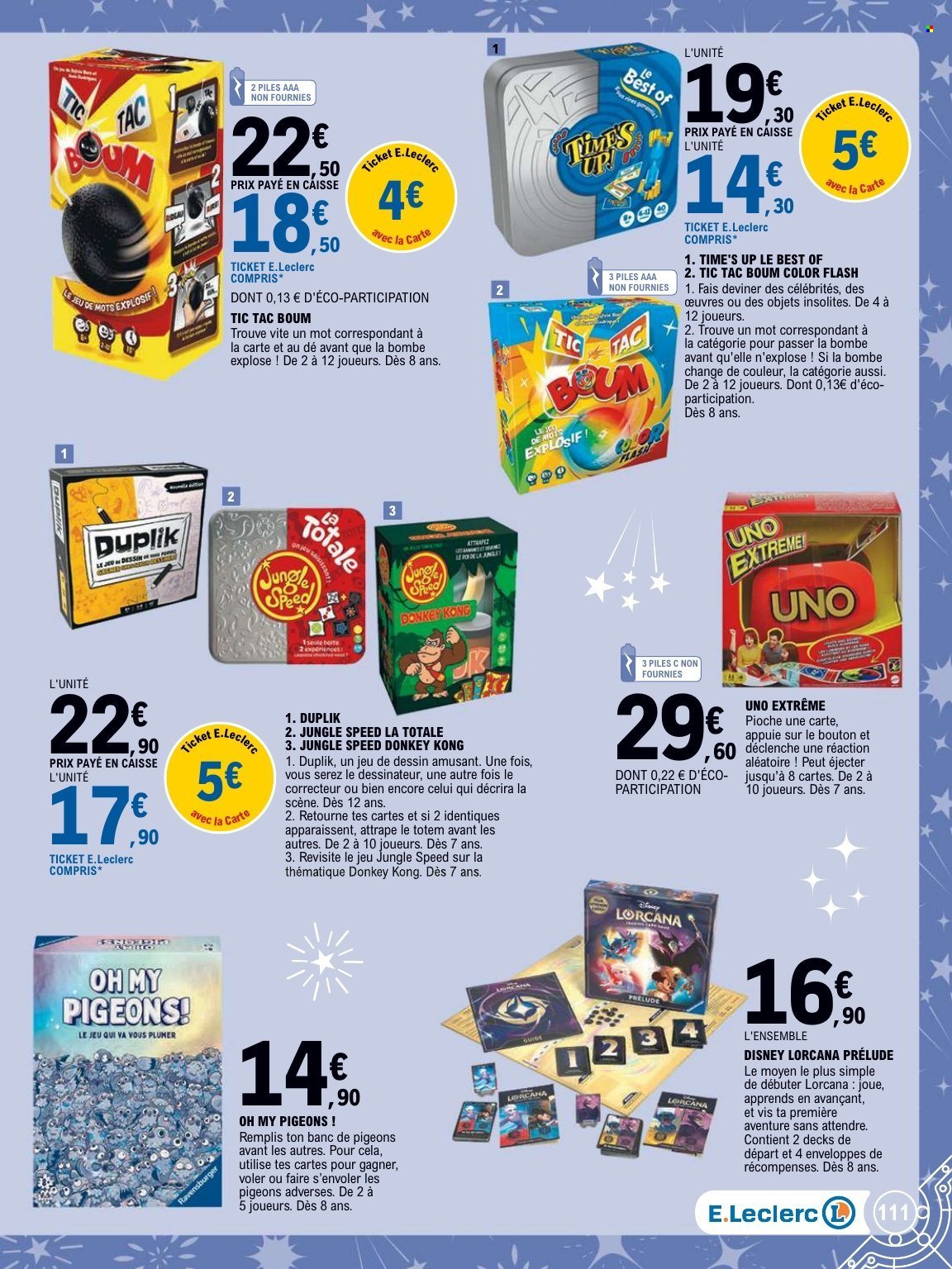 Catalogue E.Leclerc - 14/10/2025 - 06/12/2025. Page 111