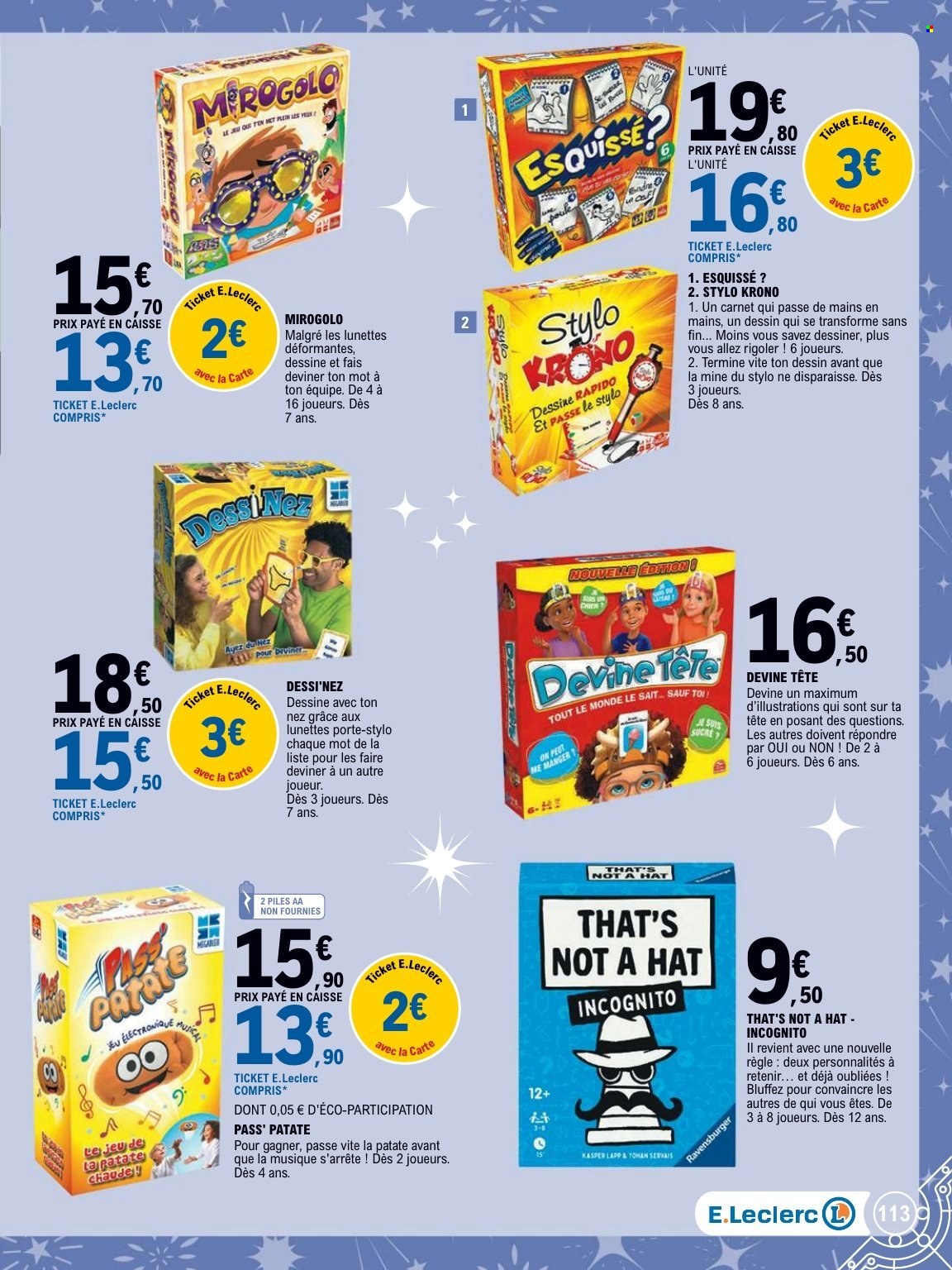 Catalogue E.Leclerc - 14/10/2025 - 06/12/2025. Page 113
