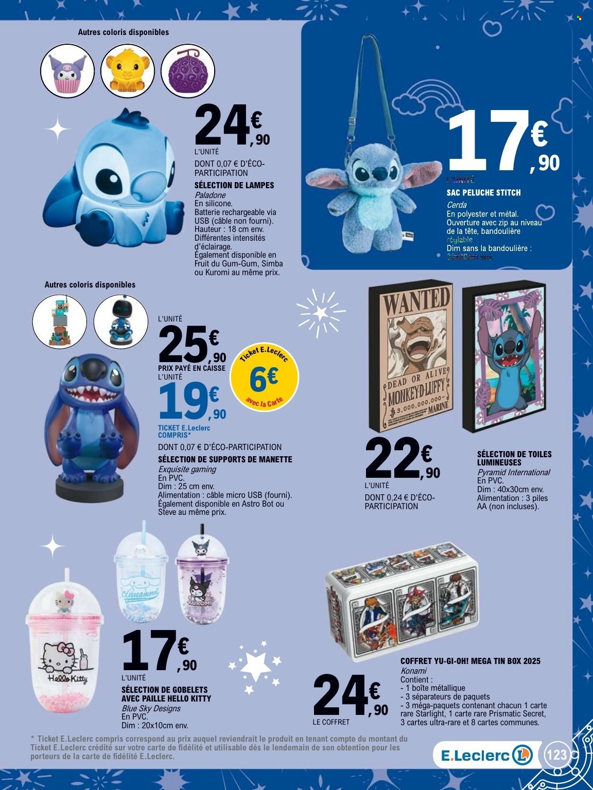 Catalogue E.Leclerc - 14/10/2025 - 06/12/2025. Page 123