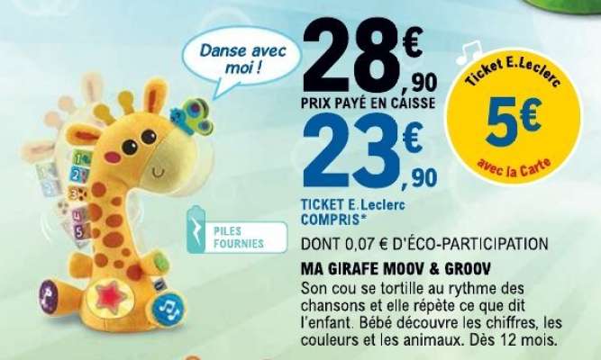 MA GIRAFE MOOV & GROOV