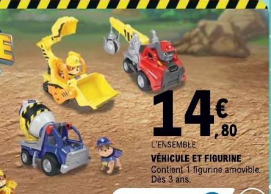 VÉHICULE ET FIGURINE