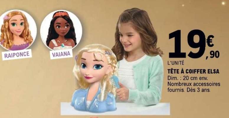 TÊTE À COIFFER ELSA