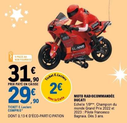 MOTO RADIOCOMMANDÉE DUCATI