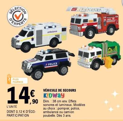 VÉHICULE DE SECOURS KIDWAY