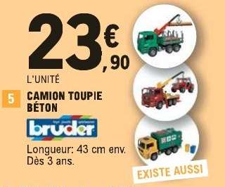 CAMION TOUPIE BÉTON