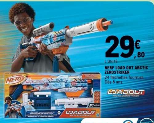 NERF LOAD OUT ARCTIC ZEROSTRIKER