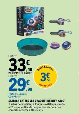 STARTER BATTLE SET DRAGON "INFINITY NADO"