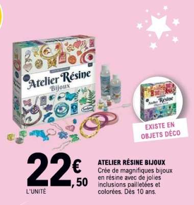 ATELIER RÉSINE BIJOUX