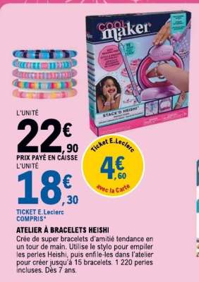 ATELIER À BRACELETS HEISHI