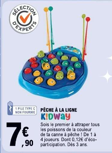 PÊCHE À LA LIGNE KIDWAY