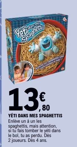YÉTI DANS MES SPAGHETTIS