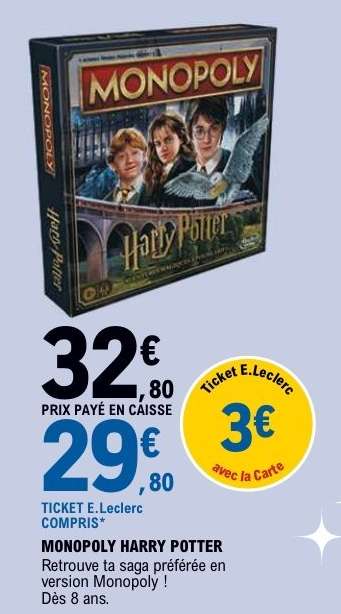 Monopoly Harry Potter