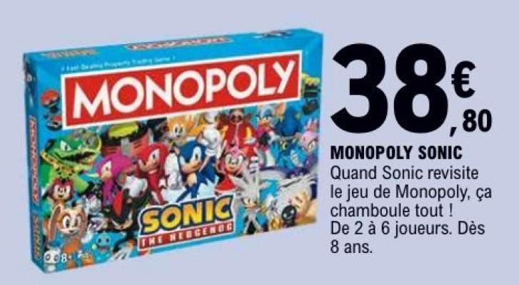 MONOPOLY SONIC