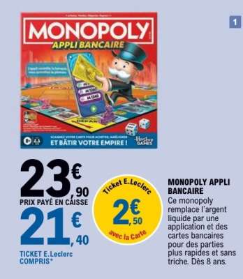 Monopoly Appli Bancaire