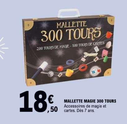 MALLETTE MAGIE 300 TOURS