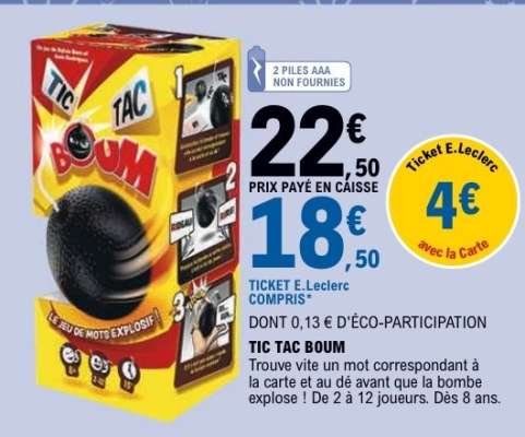 Tic Tac Boum