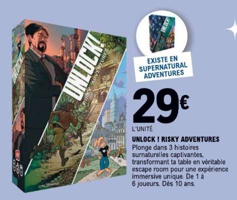UNLOCK ! RISKY ADVENTURES