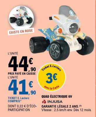 QUAD ÉLECTRIQUE 6V