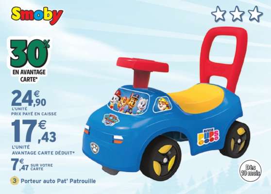 Porteur auto Pat' Patrouille