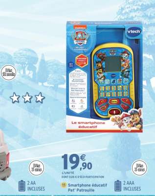 Smartphone éducatif Pat' Patrouille