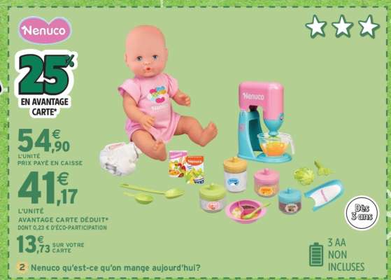 Nenuco Qu'est ce qu'on mange aujourd'hui