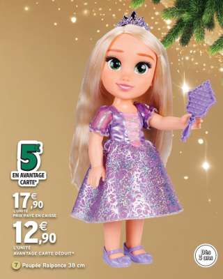 Poupée Raiponce 38 cm