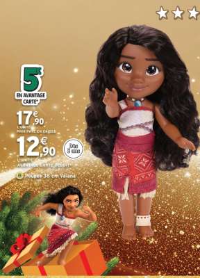 Poupée 38 cm Vaiana