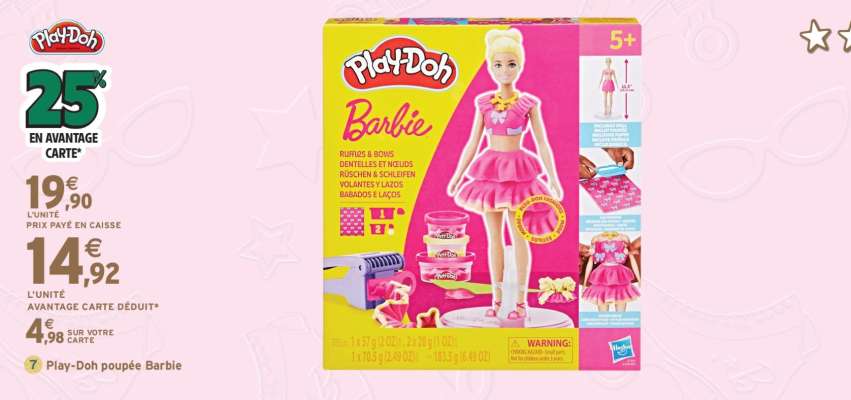 Play-Doh poupée Barbie