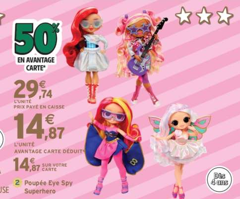 Poupée Eye Spy Superhero