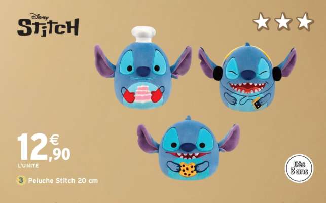 Peluche Stitch 20 cm